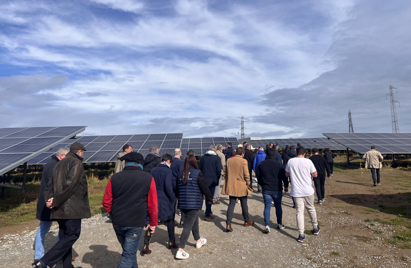 Inauguration centrale photovoltaïque Aubusson - SERFIM 3