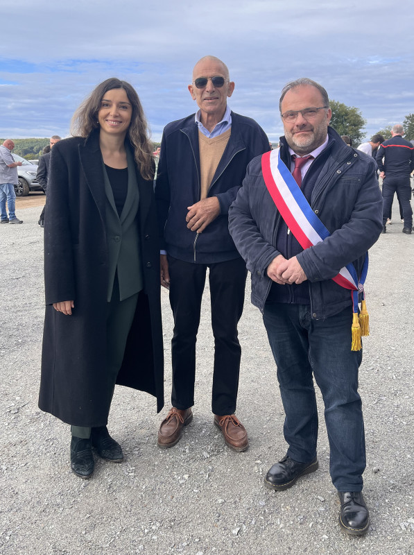 Inauguration centrale photovoltaïque Aubusson - SERFIM