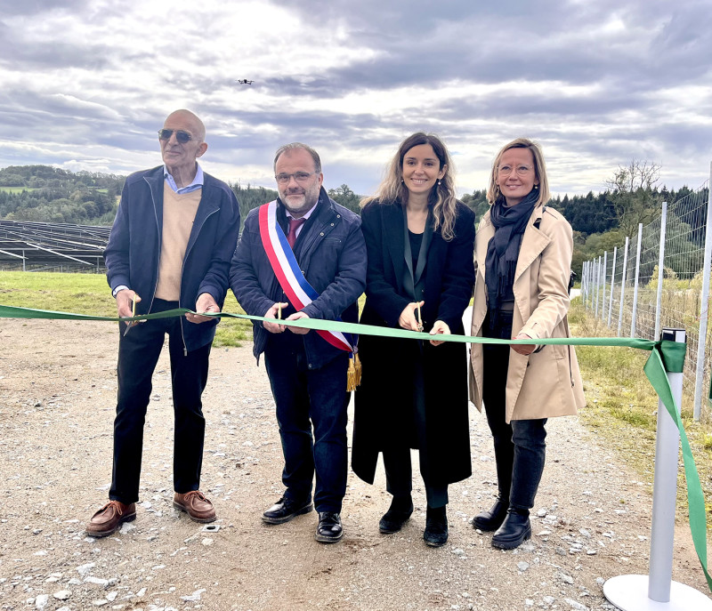 Inauguration centrale photovoltaïque Aubusson - SERFIM 6