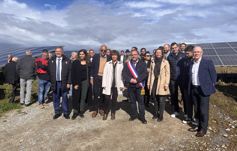 Inauguration centrale photovoltaïque Aubusson - SERFIM 7