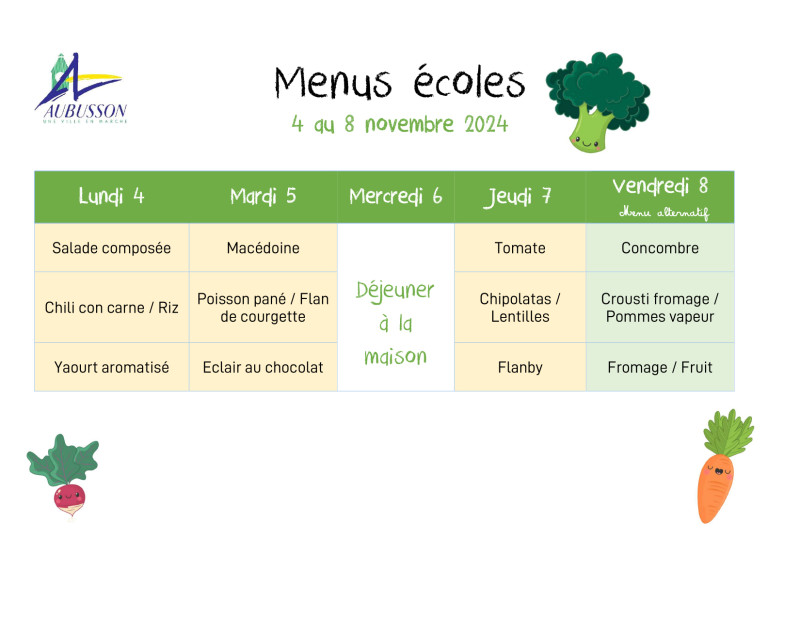 Microsoft Word - menus écoles semaine 4 au 8 novembre 2024