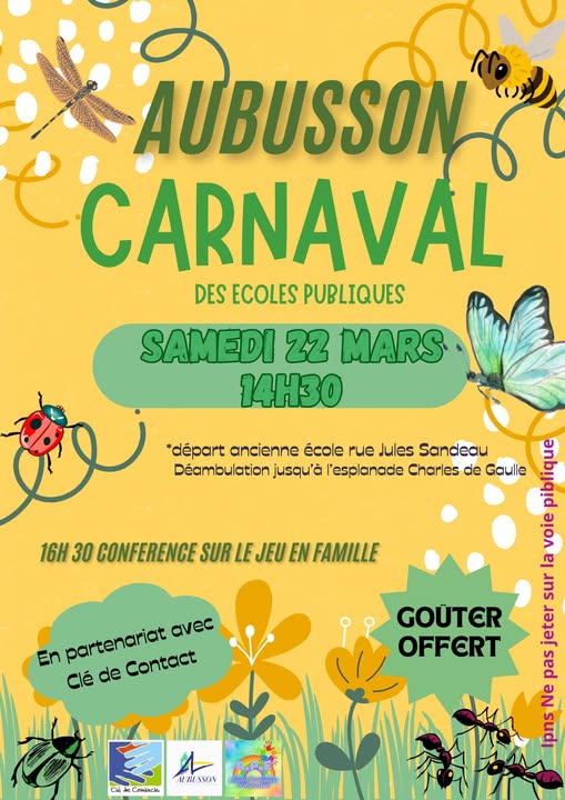 affiche carnaval